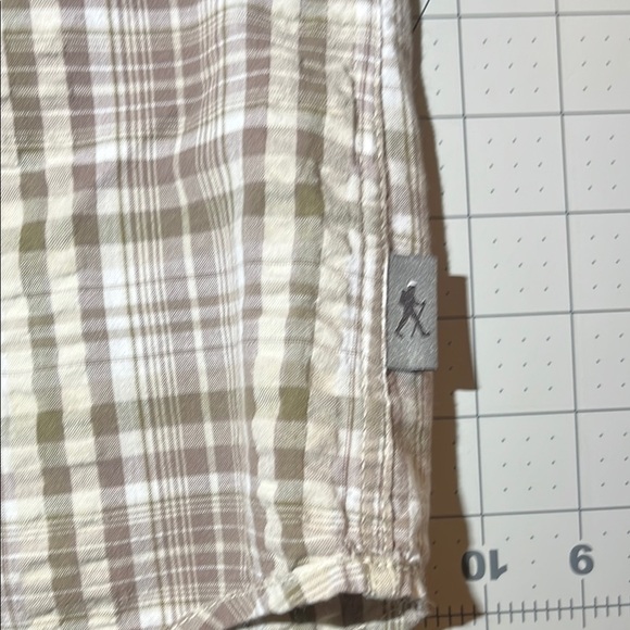 Royal Robbins Brown and White Casual Button Down Shirt - Picture 6 of 10
